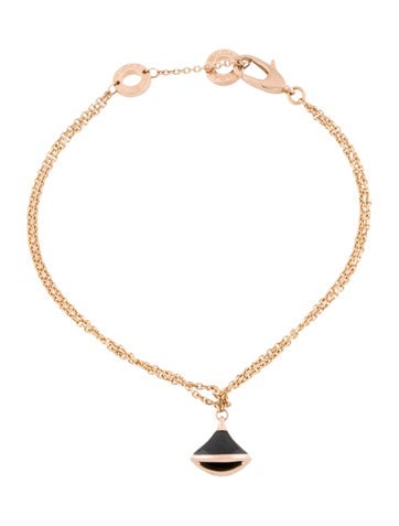 Bvlgari Station 18K Onyx Divas' Dream Bracelet SM