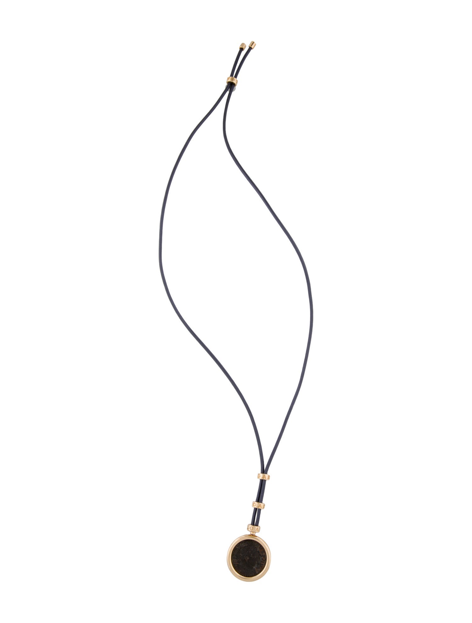 Bvlgari 18K Monete Ancient Coin Pendant Necklace