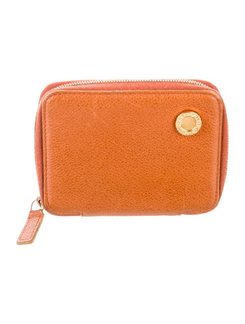 Bvlgari Leather Compact Wallet
