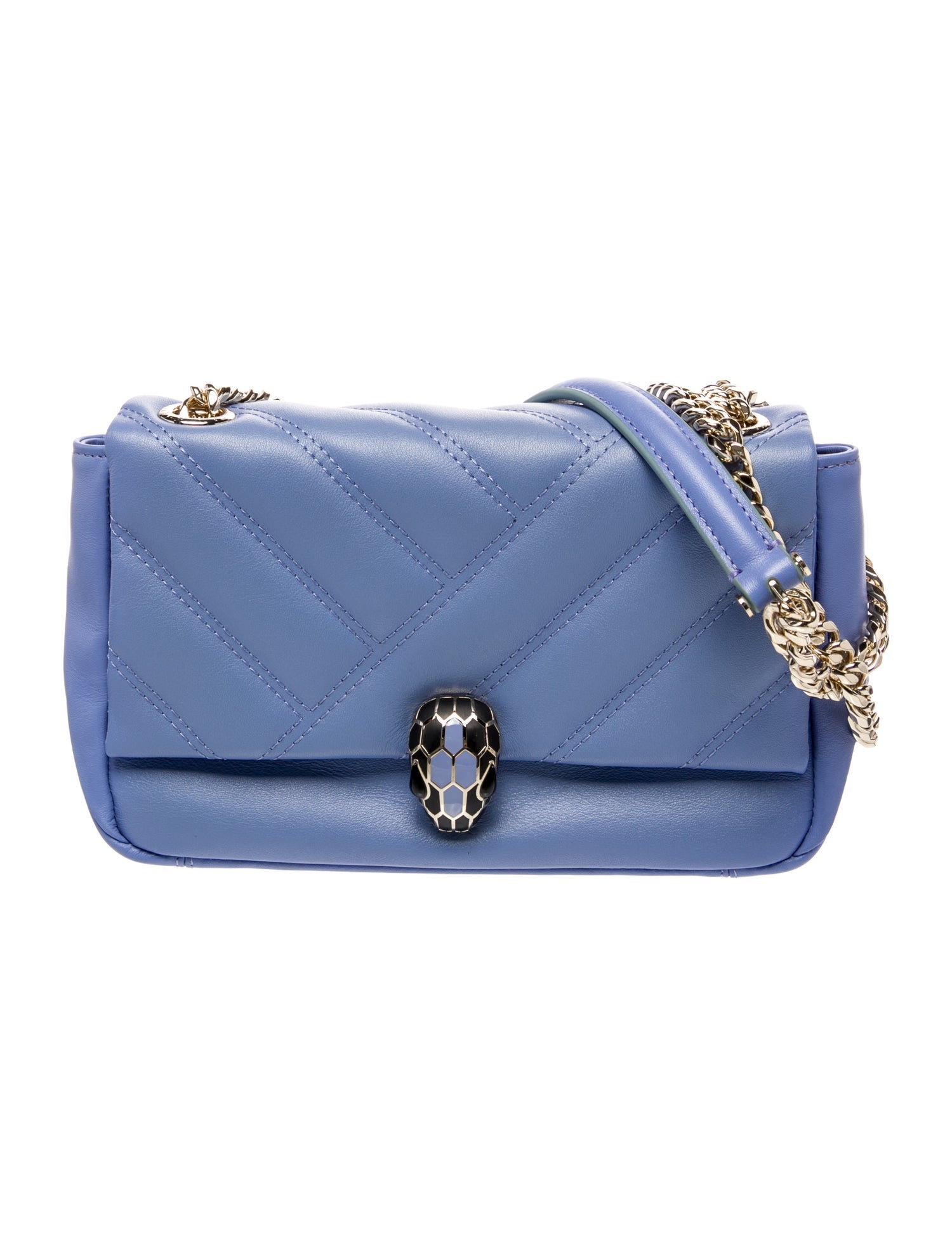 Bvlgari Leather Serpenti Cabochon