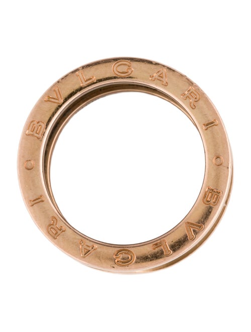 Bvlgari 18K Ceramic B.zero1 Ring