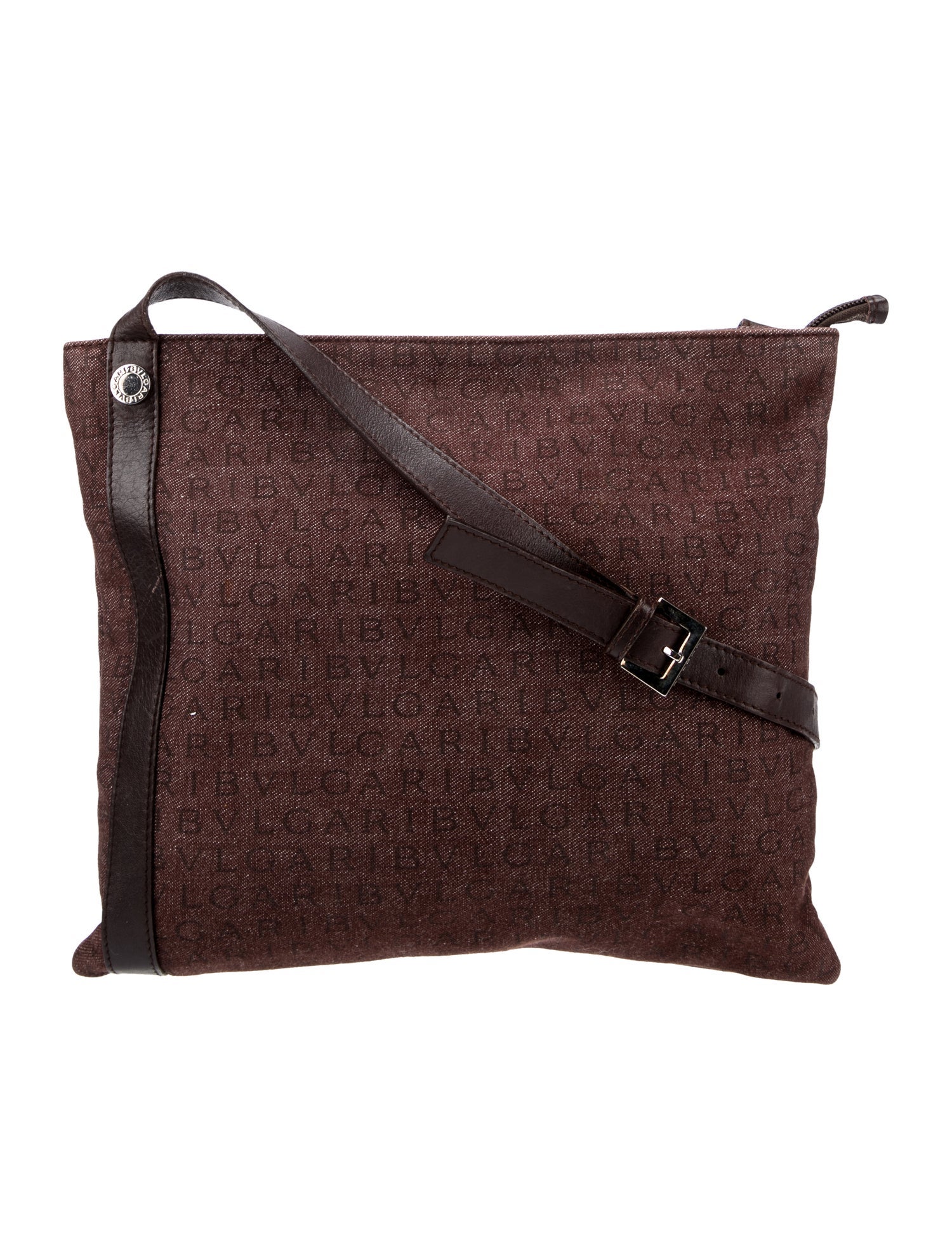 Bvlgari Canvas Messenger Bag