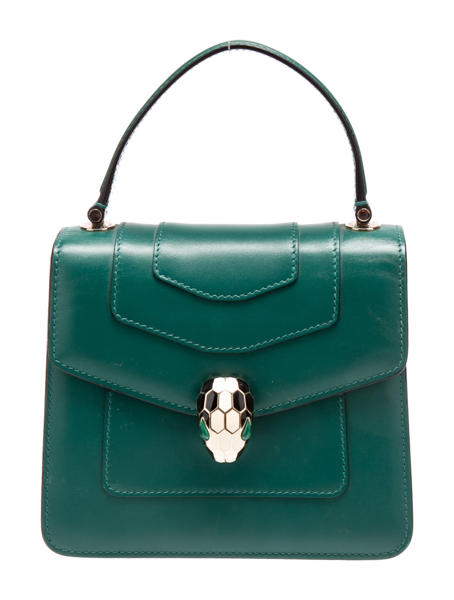 Bvlgari Leather Serpenti Forever w/ Strap Small