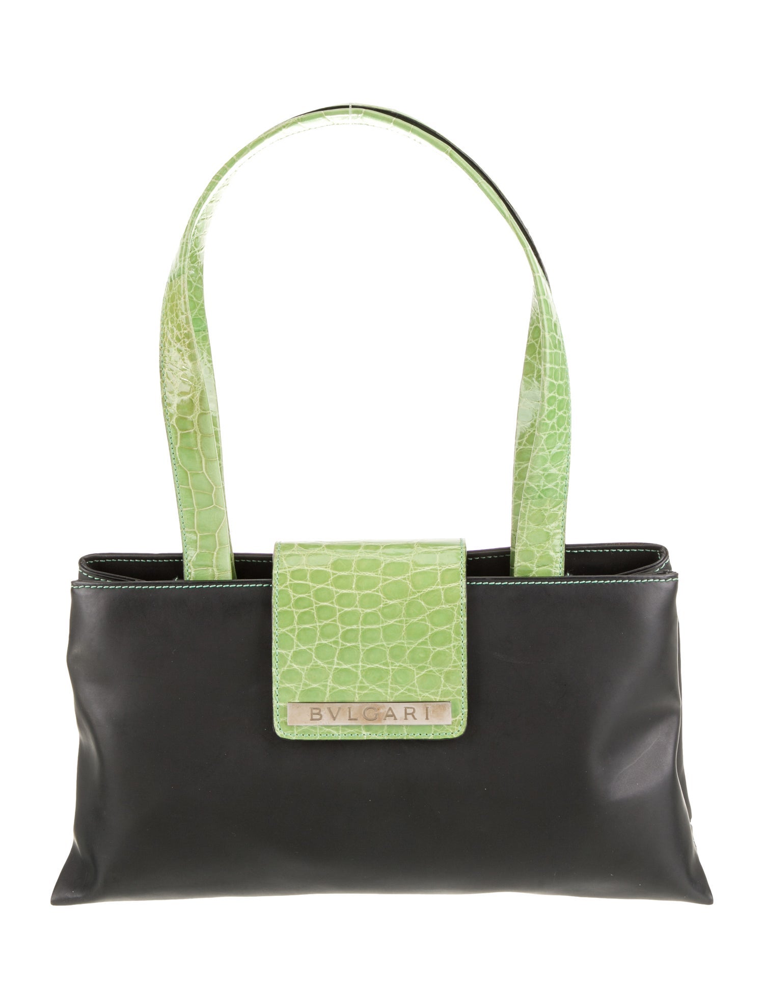 Bvlgari Leather Shoulder Bag