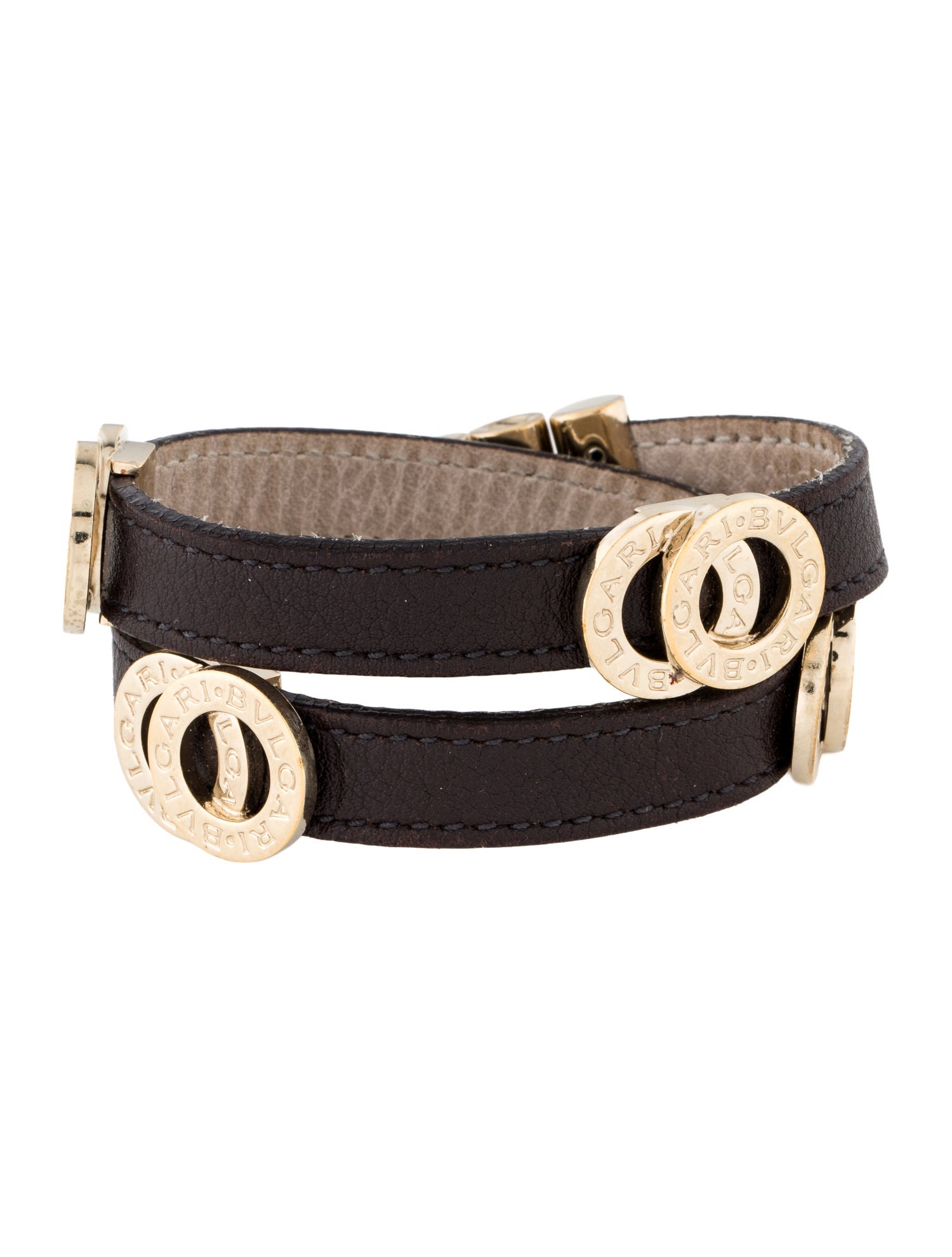 Bvlgari Leather Bvlgari Bvlgari Station Bracelet