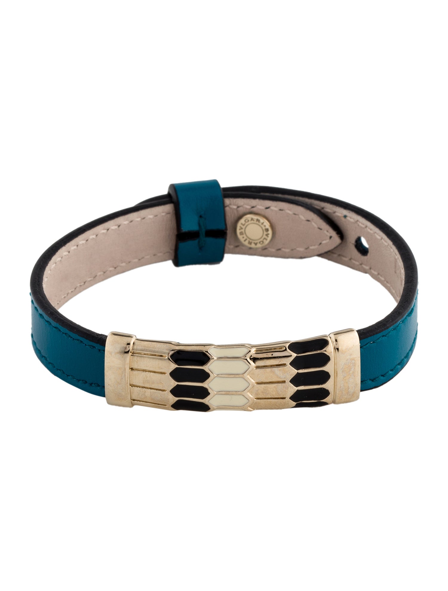 Bvlgari Serpenti Forever Leather Bracelet