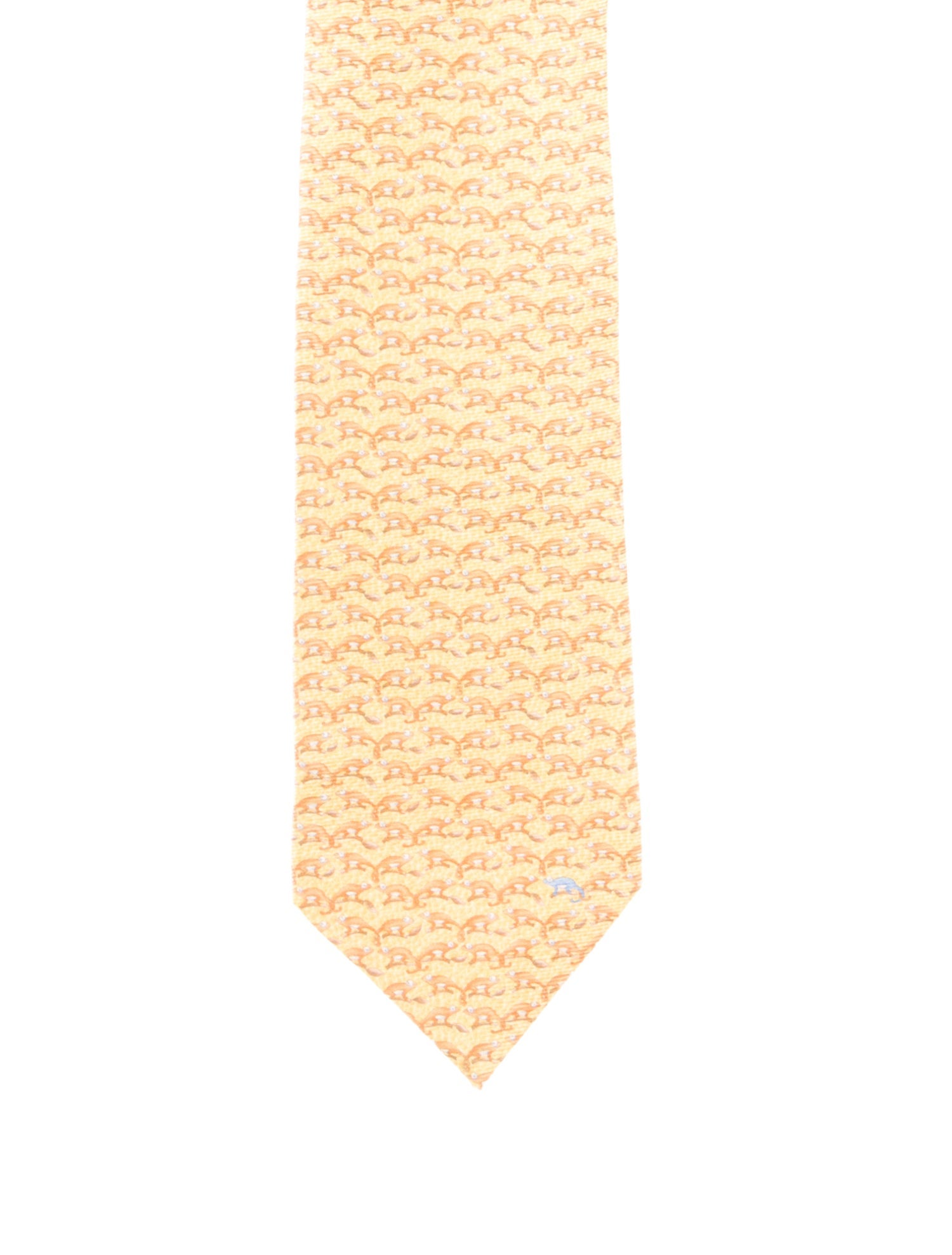 Bvlgari Silk Pattern Tie