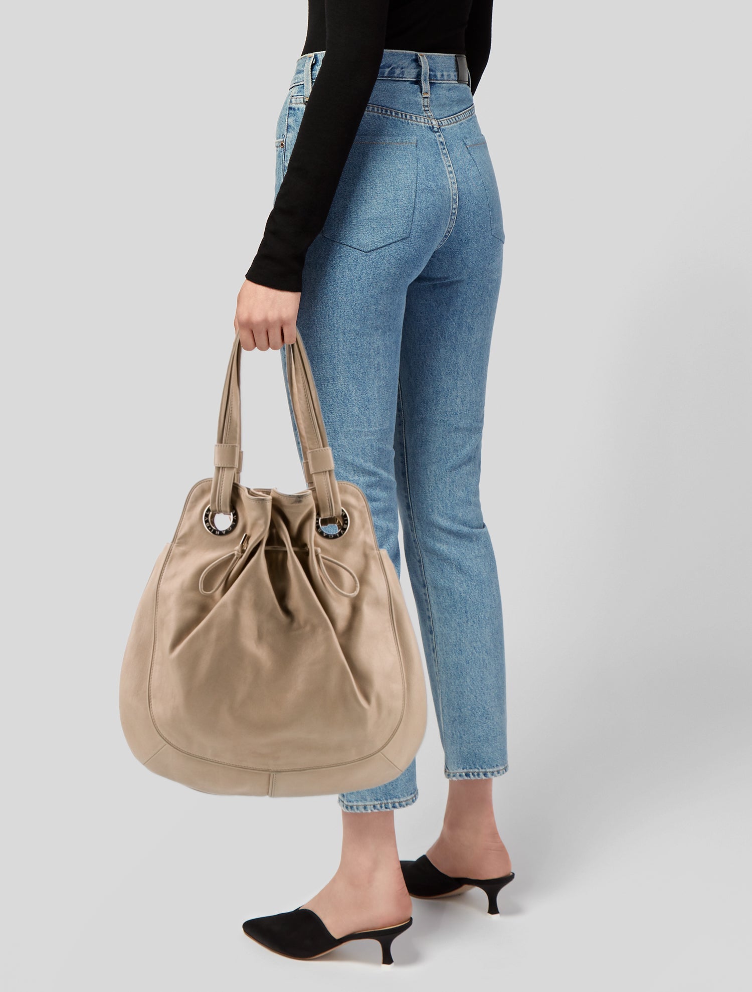 Bvlgari Leather Shoulder Bag