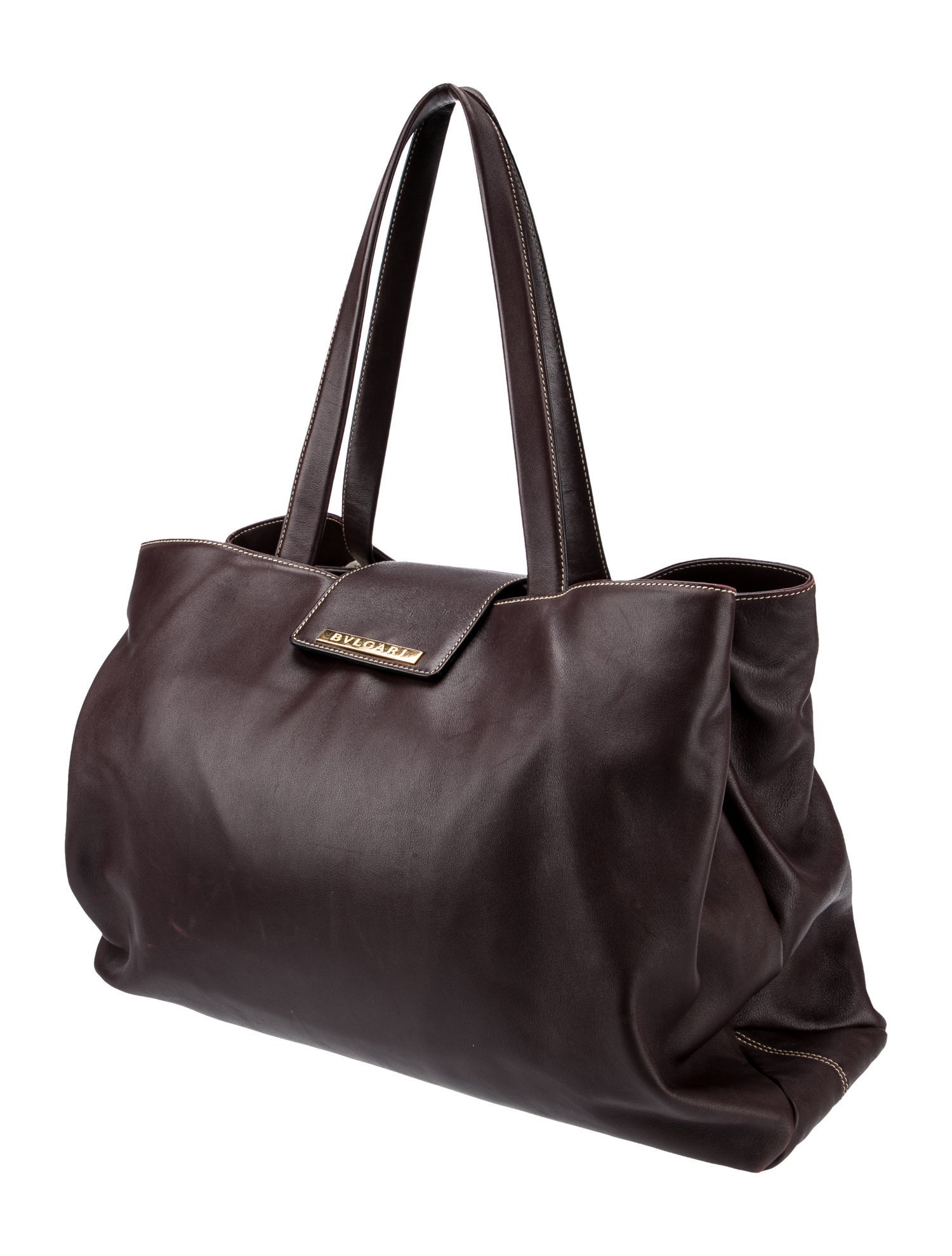 Bvlgari Leather Tote