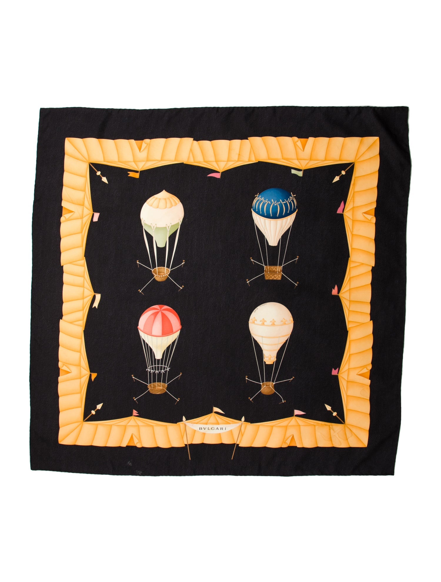 Bvlgari Silk Printed Scarf