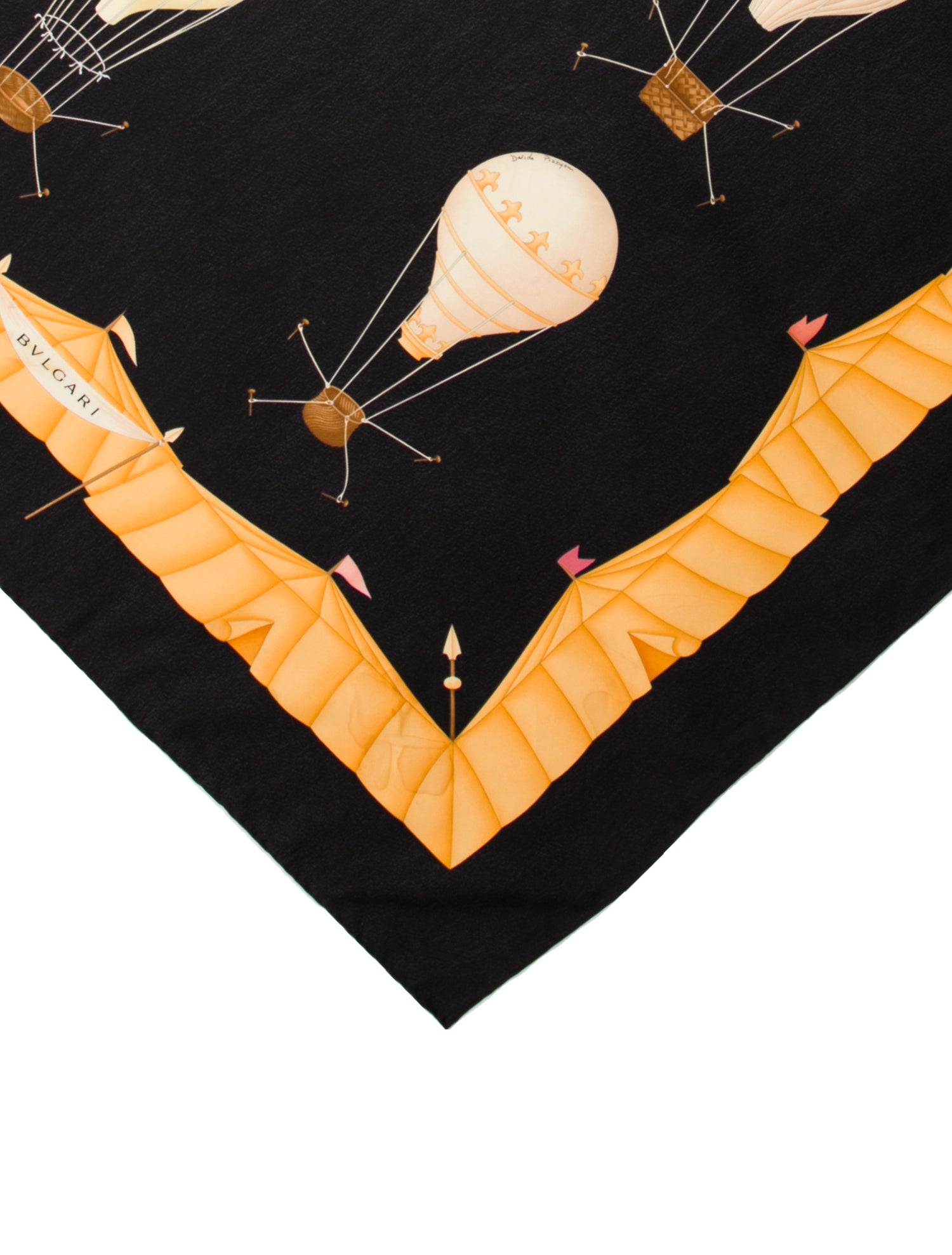 Bvlgari Silk Printed Scarf