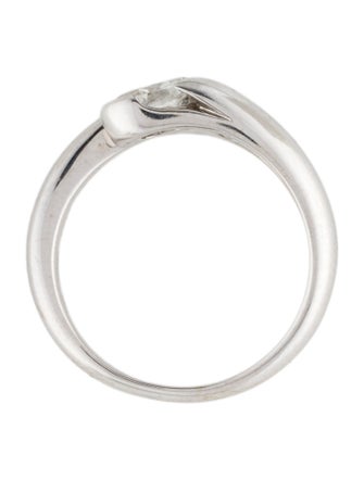 Bvlgari 18K Diamond Bypass Ring