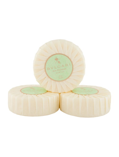 Bvlgari 'Eau Parfumée au thé vert' Soap Set