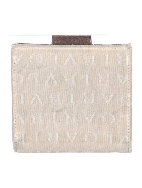 Bvlgari Canvas Printed Compact Wallet