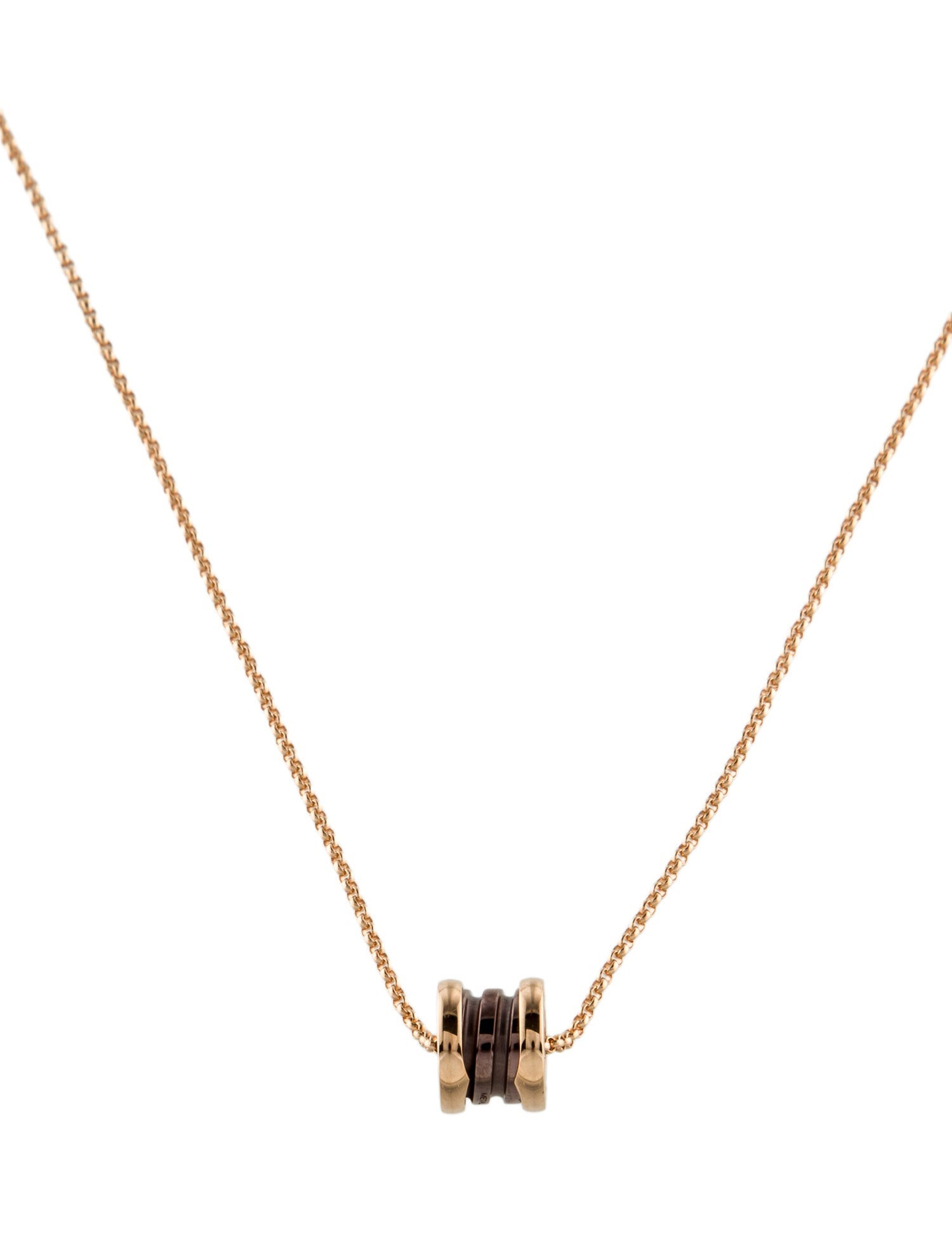 Bvlgari 18K B.Zero1 Mini Pendant Necklace