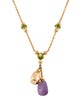Bvlgari 18K Amethyst, Peridot & Diamond Sassi Mediterranean Necklace