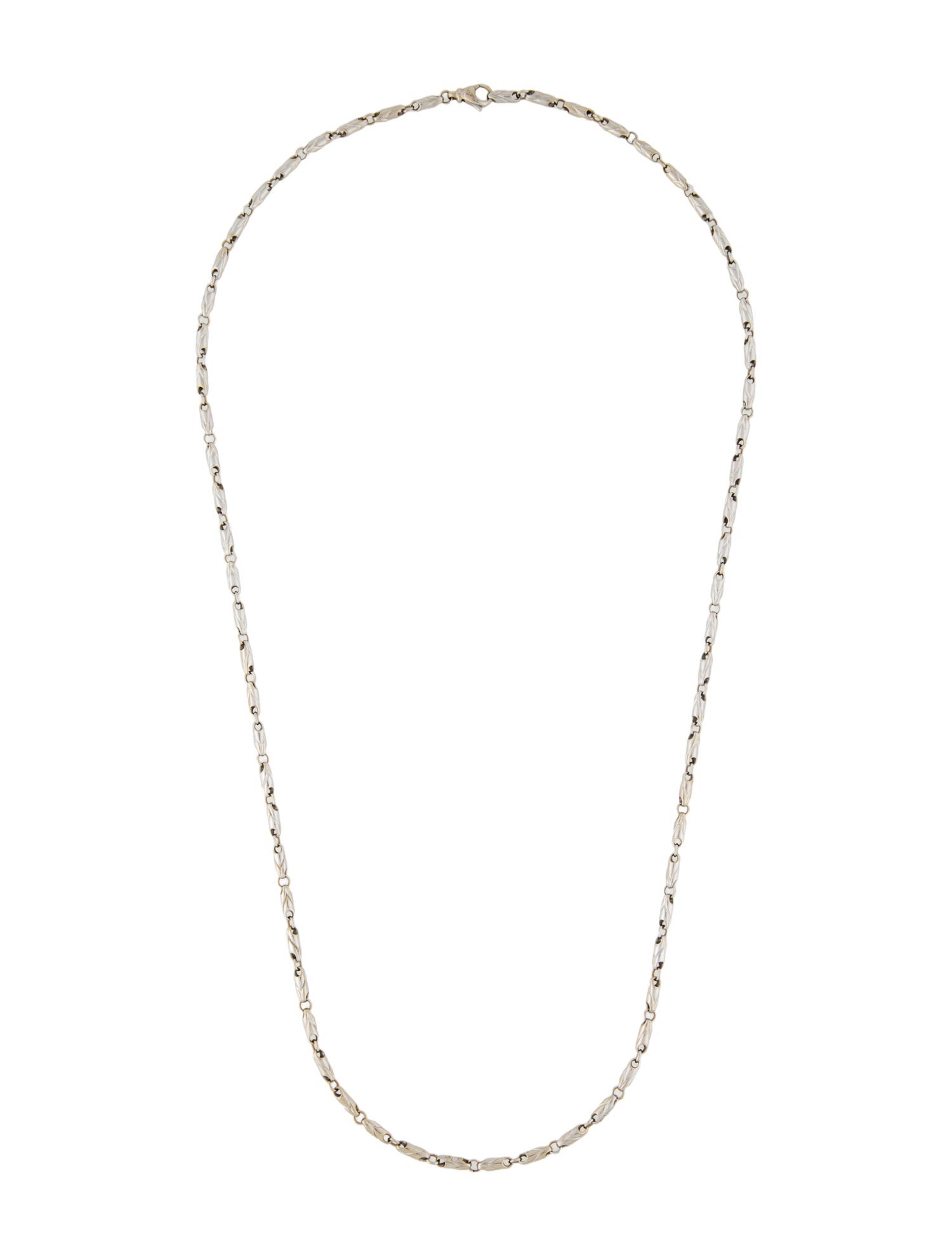 Bvlgari 18K Passo Doppio Link Chain Necklace