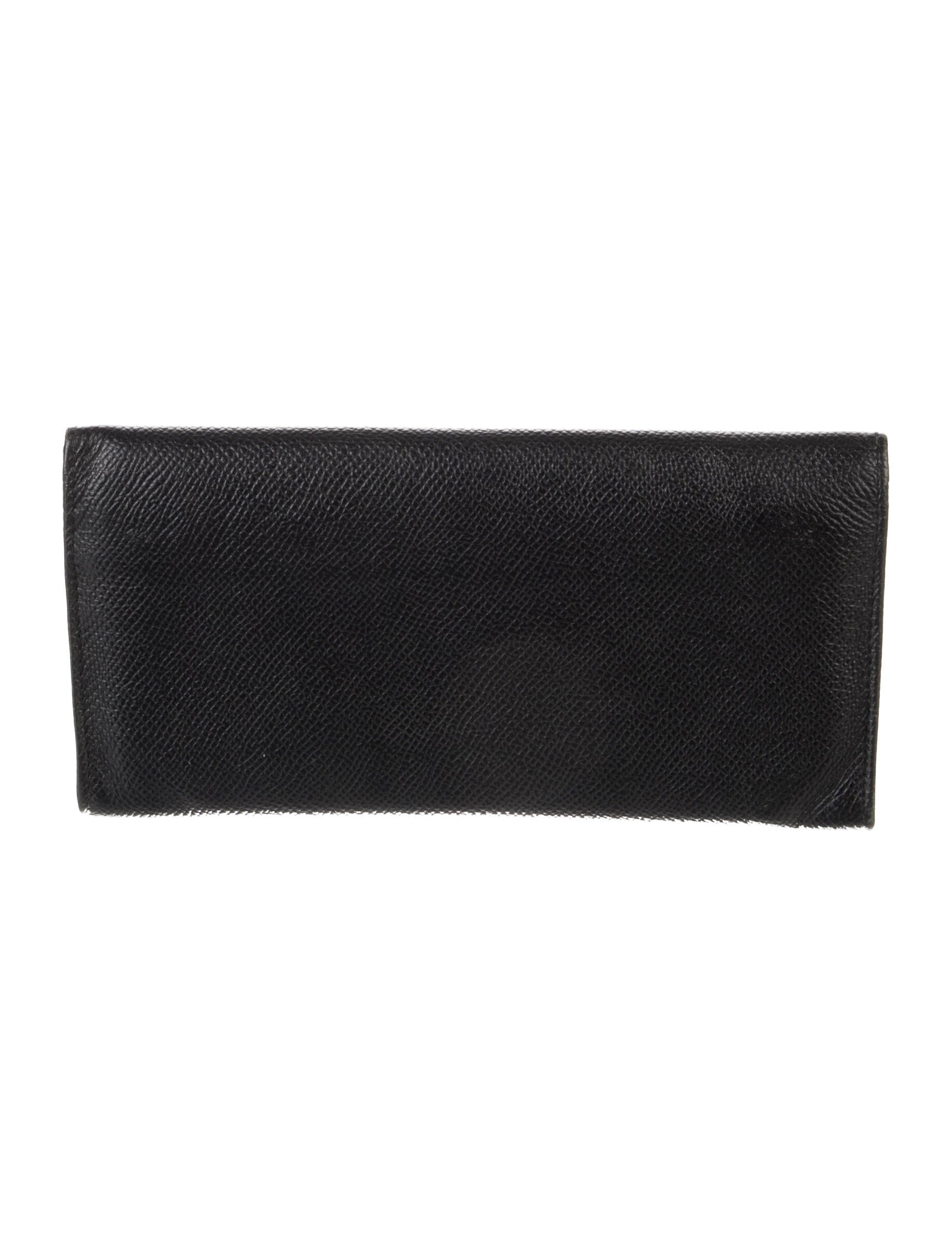 Bvlgari Leather Printed Continental Wallet