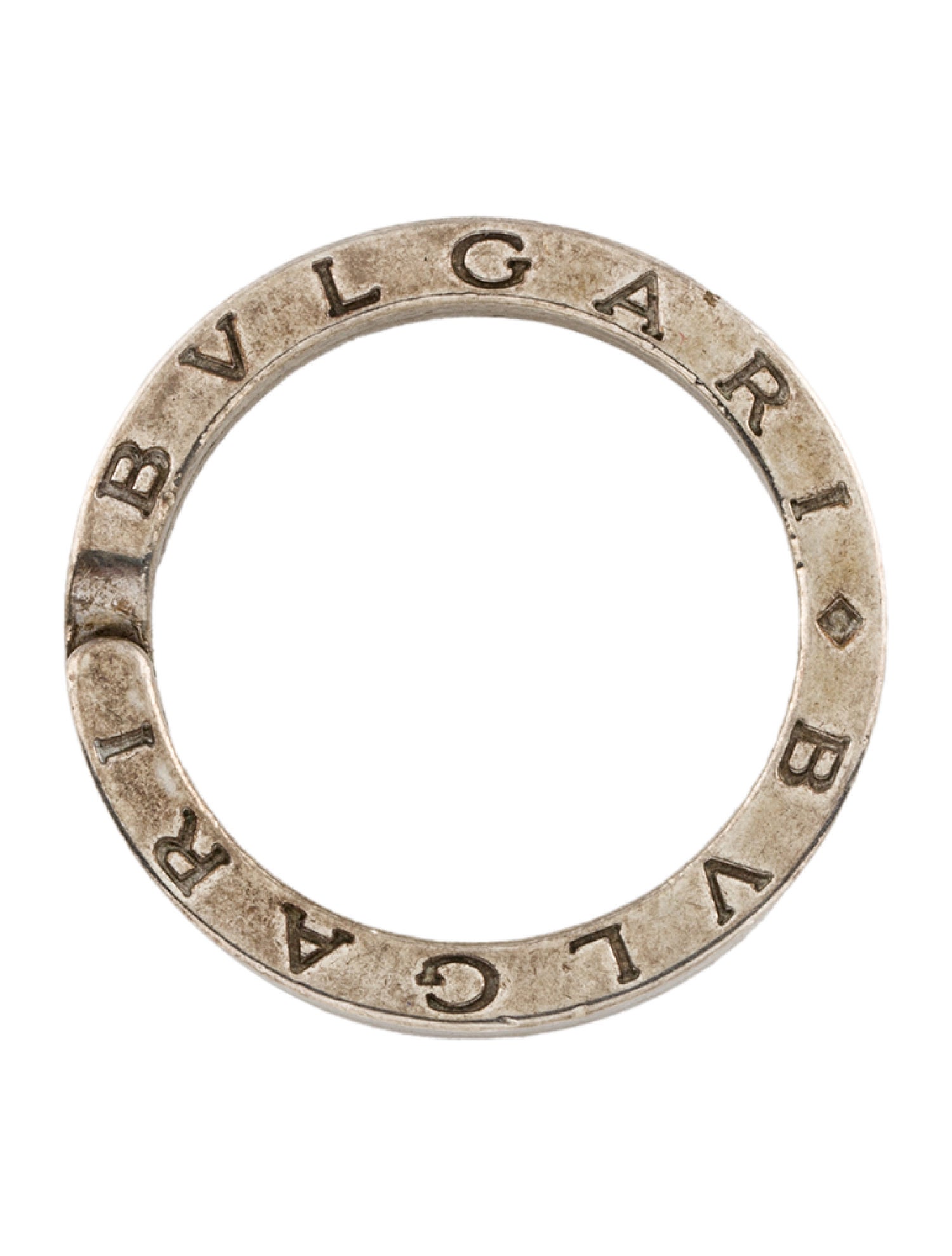 Bvlgari Metal Keychain Ring