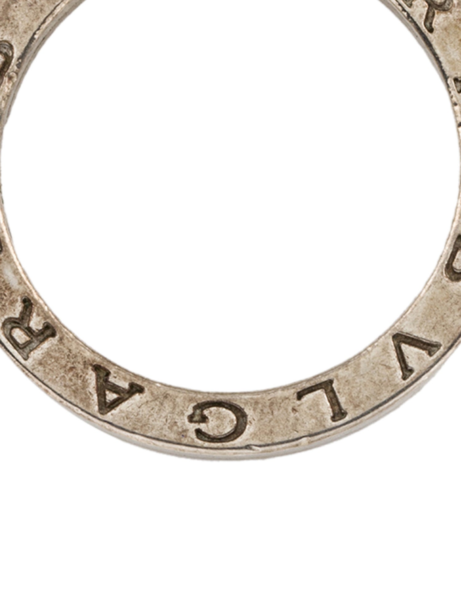 Bvlgari Metal Keychain Ring