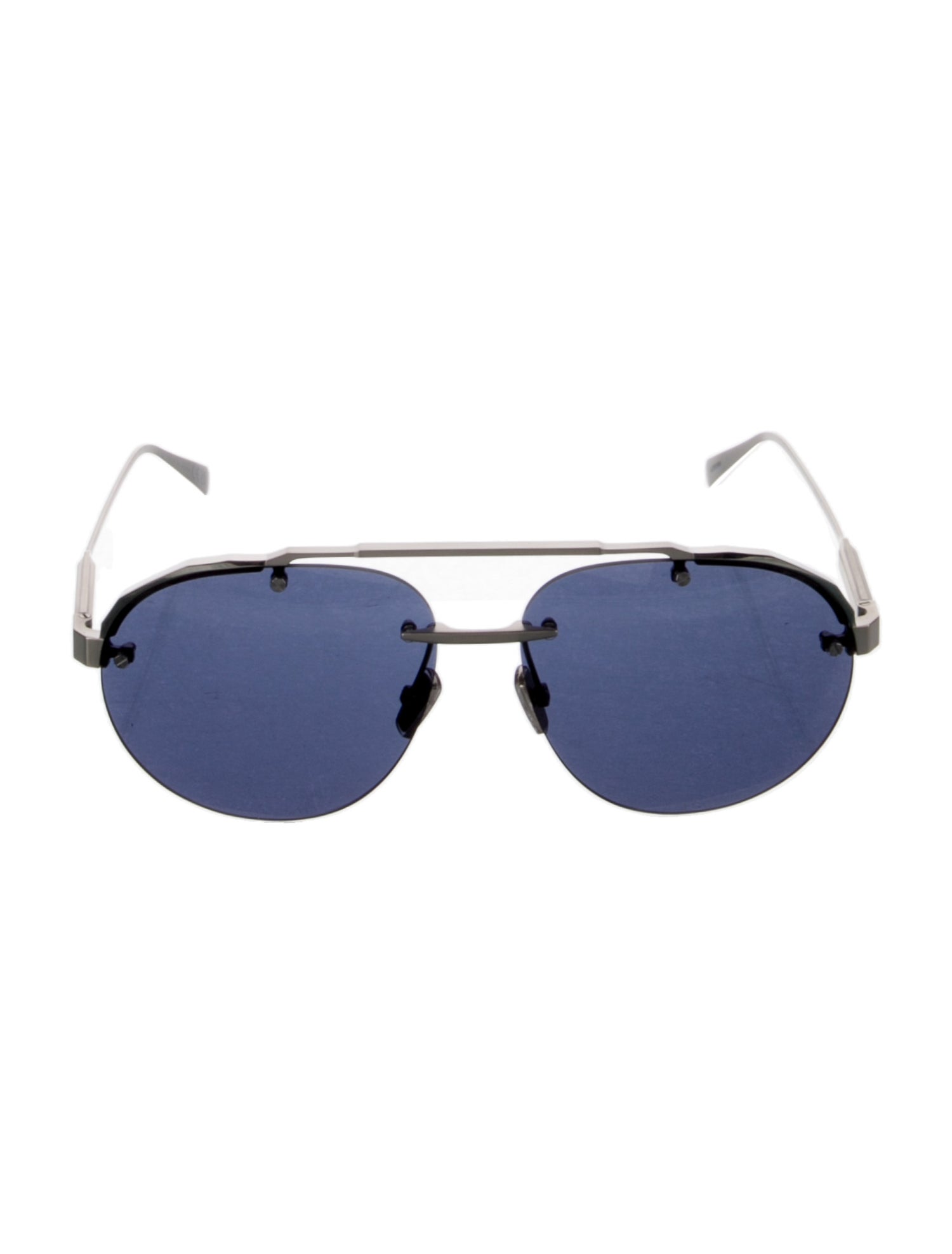 Mykita x Marios Schwab Jane Round Sunglasses - Blue