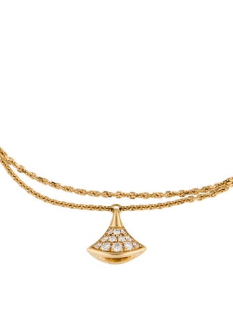 Bvlgari 18K Diamond Divas' Dream Charm Bracelet