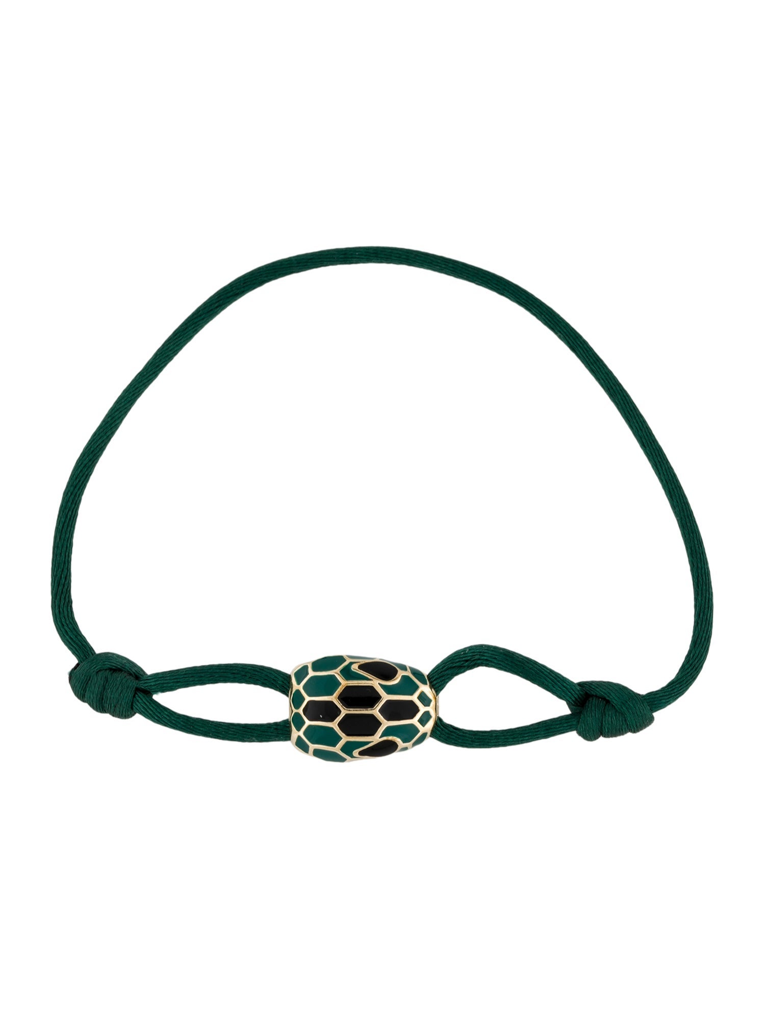 Bvlgari Serpenti Forever Adjustable Cord Bracelet
