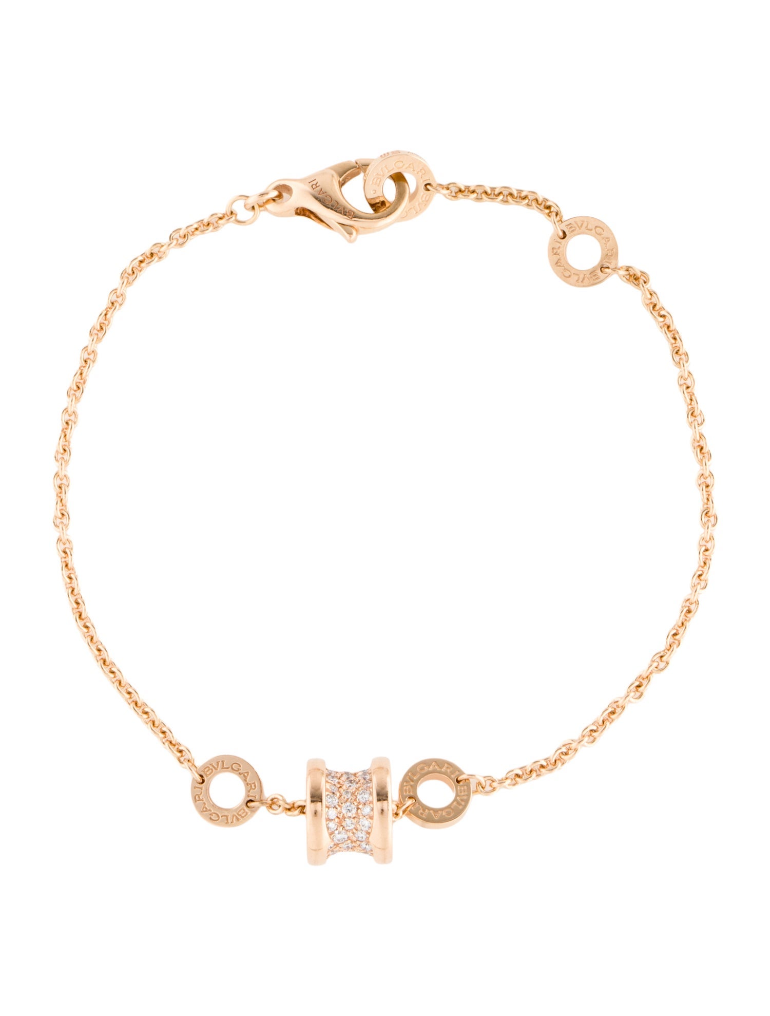 Bvlgari 18K Diamond B.zero1 Bracelet