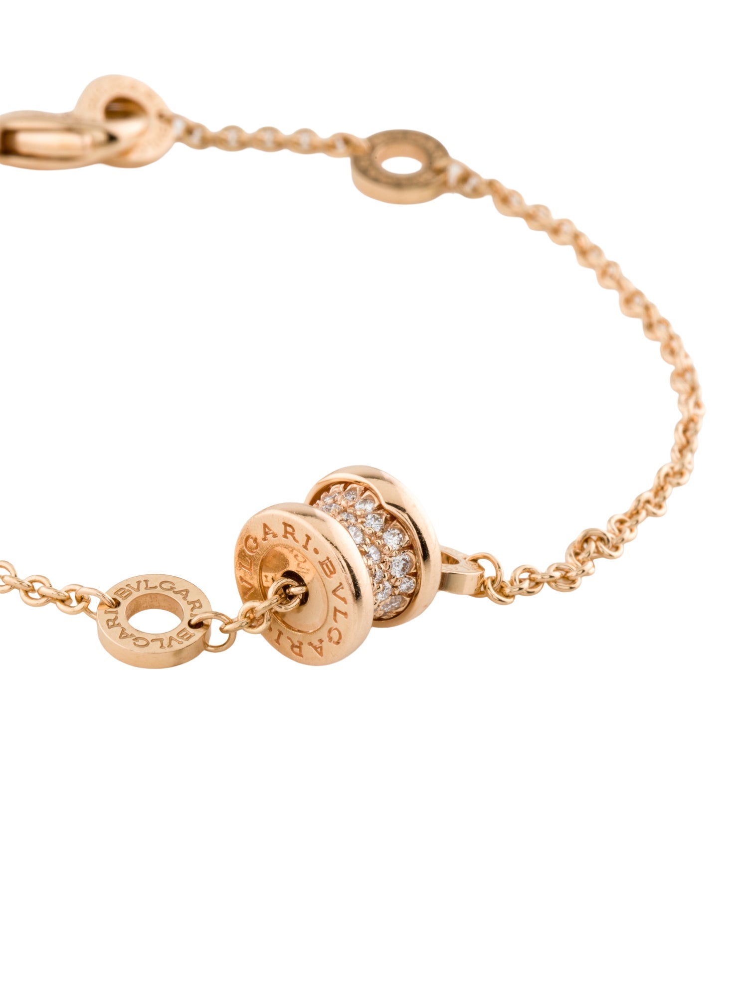 Bvlgari 18K Diamond B.zero1 Bracelet