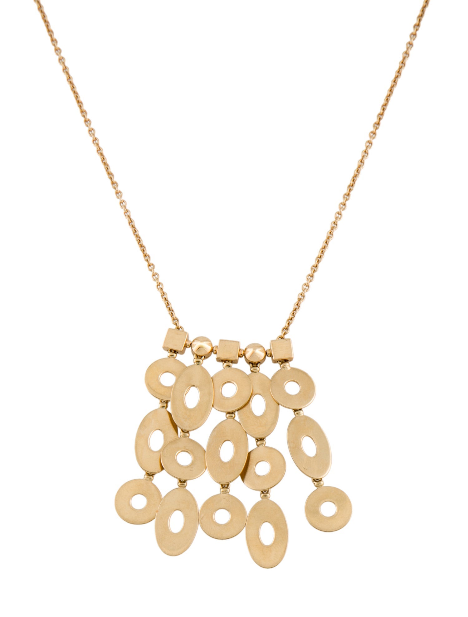 Bvlgari 18K Lucea Pendant Necklace