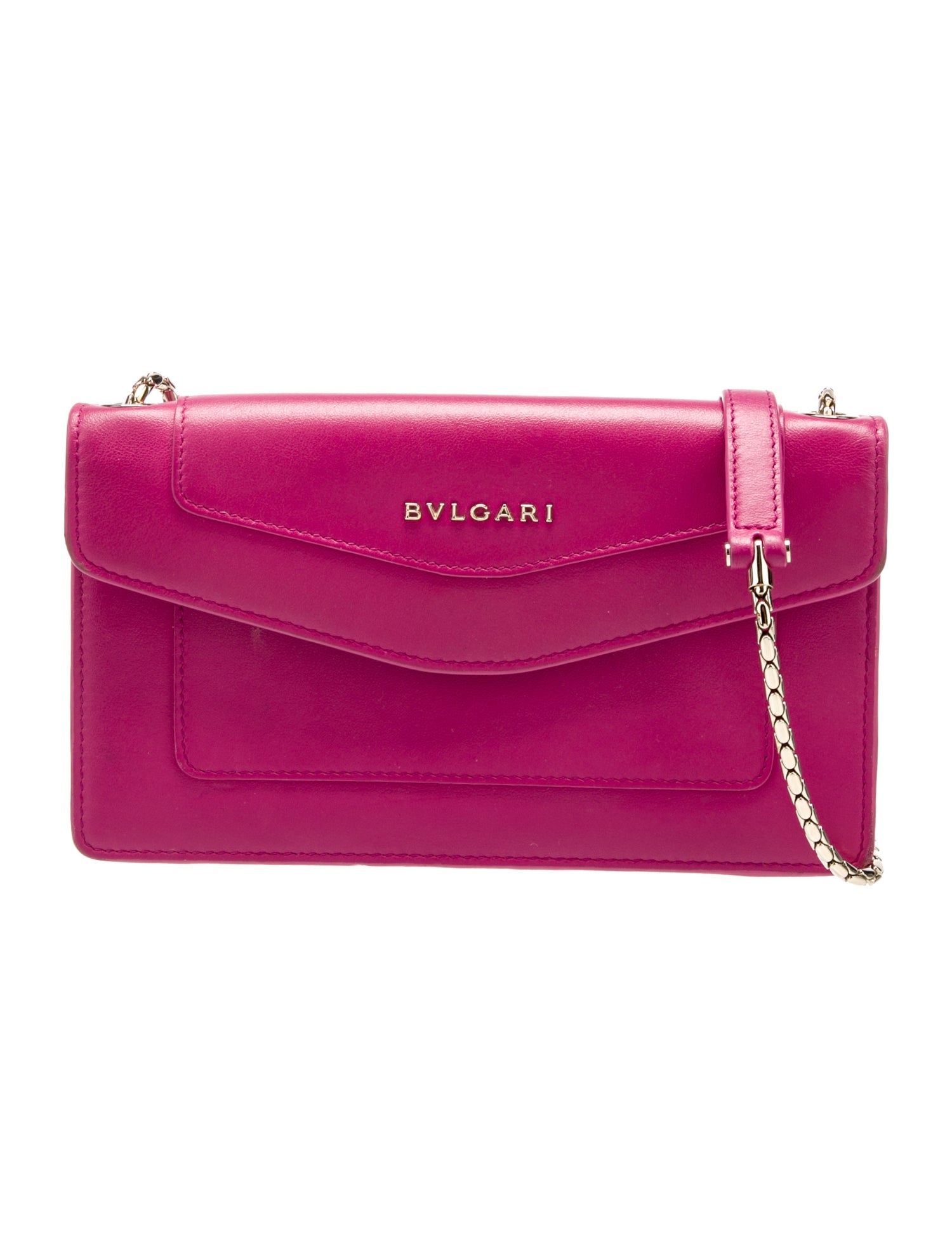 Bvlgari Leather Shoulder Bag