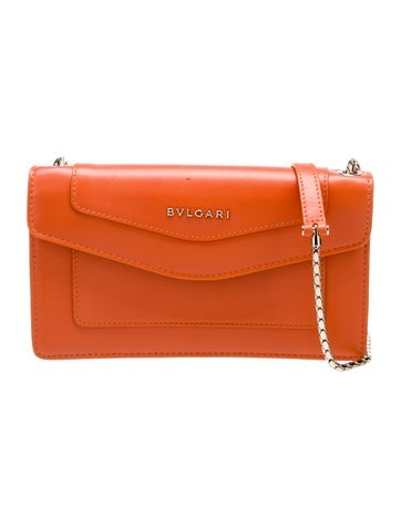 Bvlgari Crossbody Bags Leather Bag