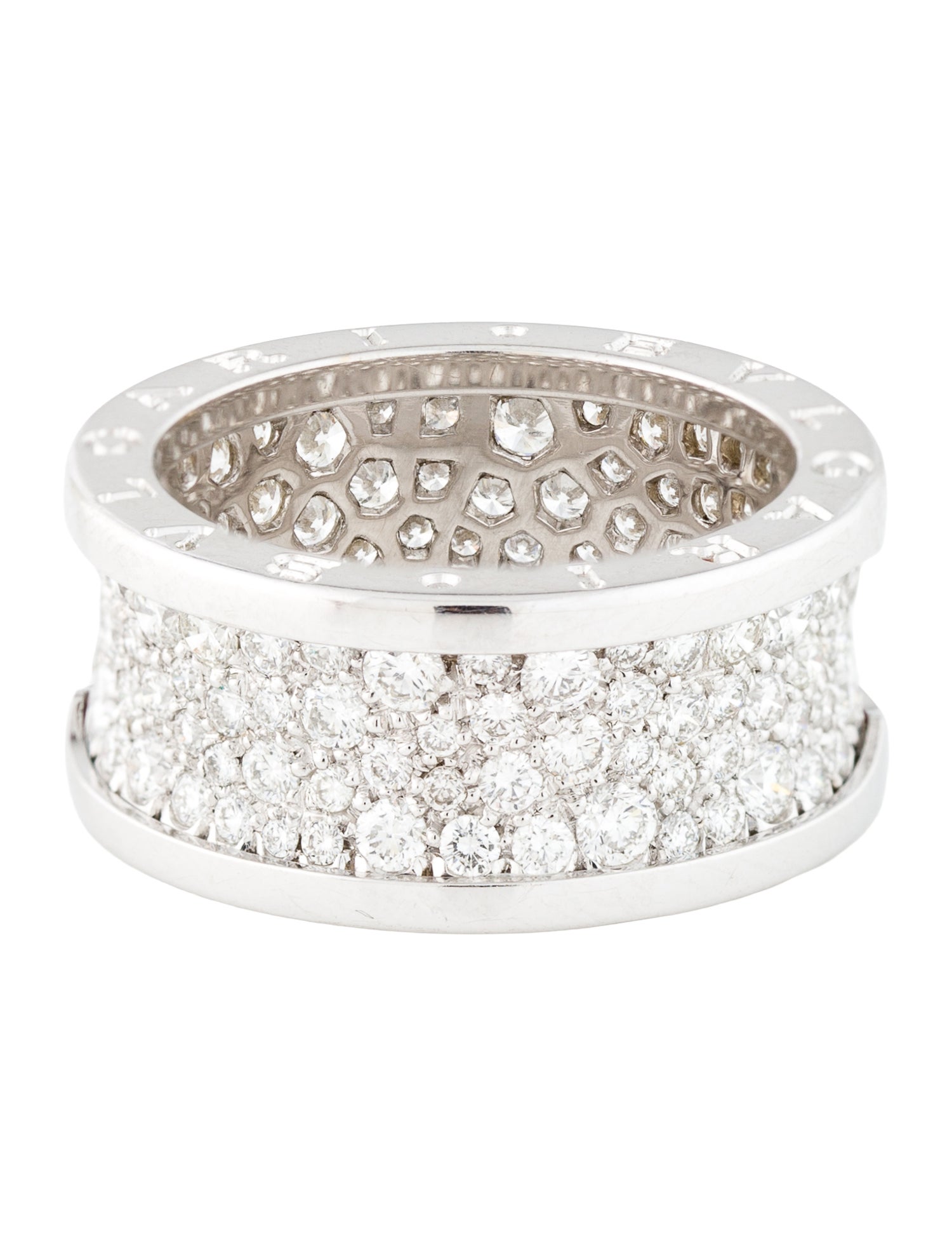 Bvlgari 18K 2.24ctw Diamond B.zero1 Ring