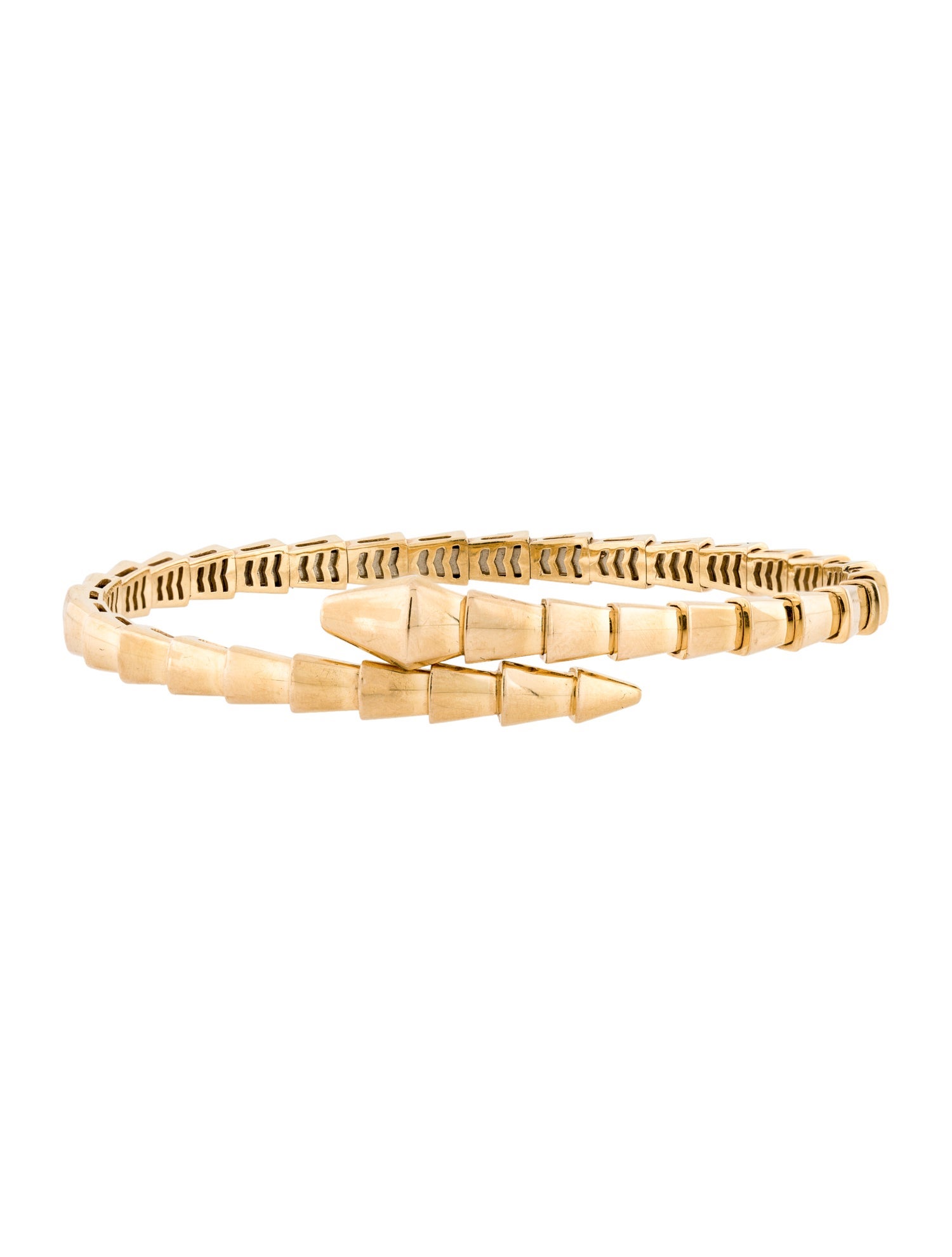 Bvlgari 18K Serpenti Viper Bracelet
