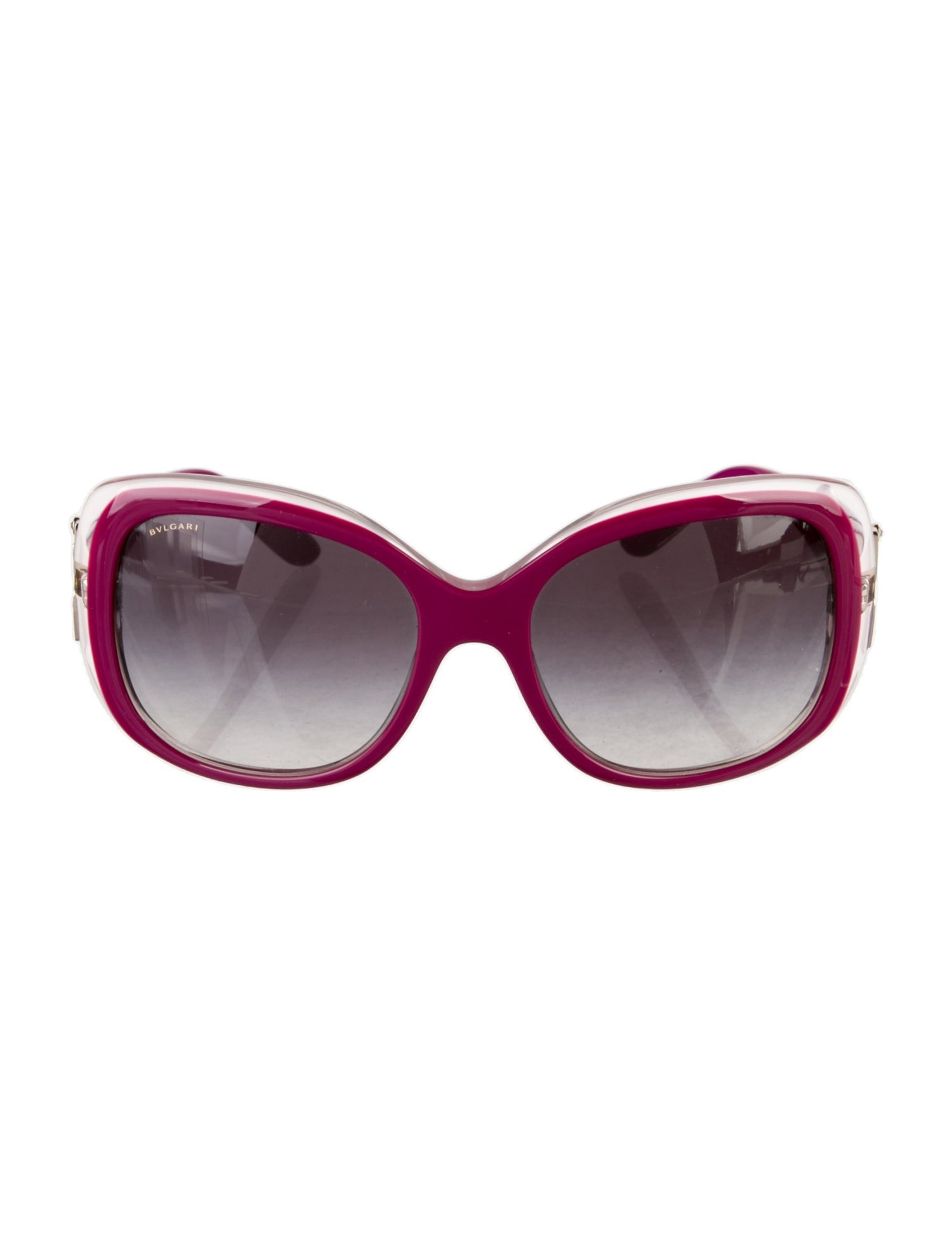 Bvlgari Signature Logo Oversize Sunglasses