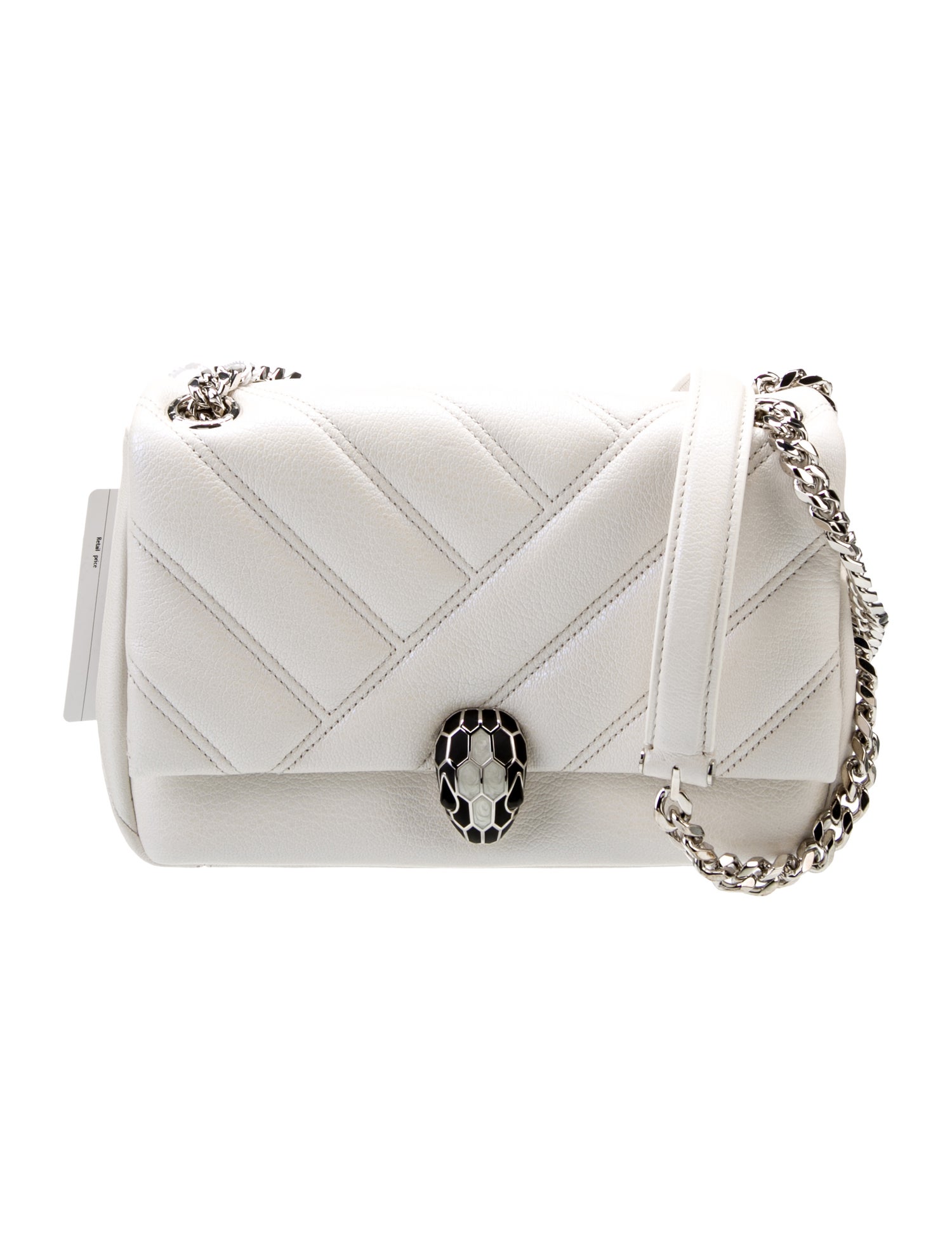 Bvlgari Leather Serpenti Cabochon