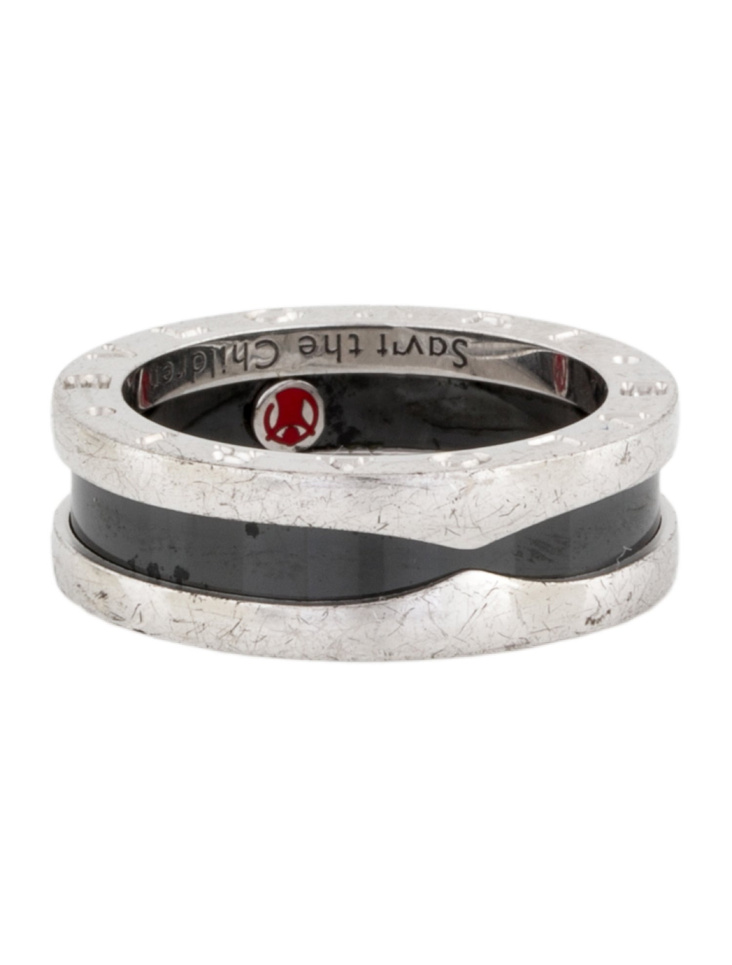 Bvlgari Ceramic Save The Children Ring