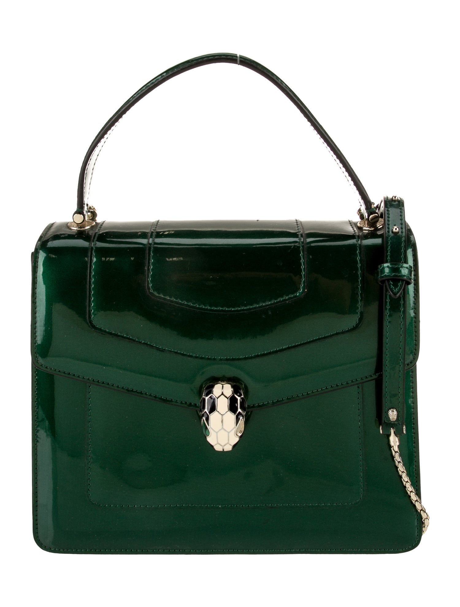 Bvlgari Patent Leather Serpenti Forever