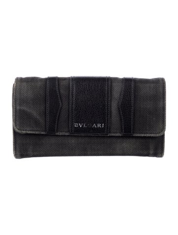 Bvlgari Wallets Graphic Print Continental Wallet
