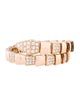 Bvlgari 18K 5.38ctw Diamond Serpenti Scaglie Bracelet