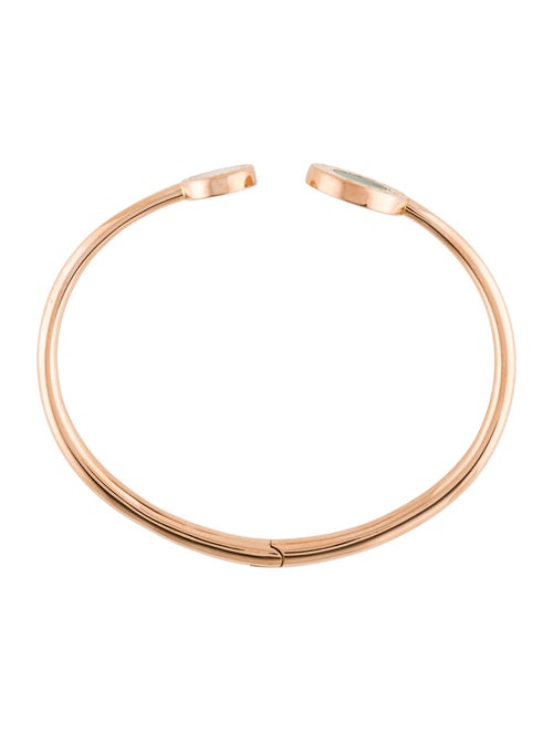 Bvlgari Mother of Pearl, Malachite & Onyx Flip Bracelet