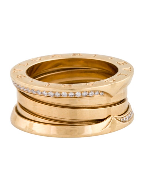 Bvlgari 18K Diamond B.zero1 Ring