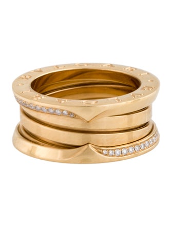 Bvlgari 18K Diamond B.zero1 Ring