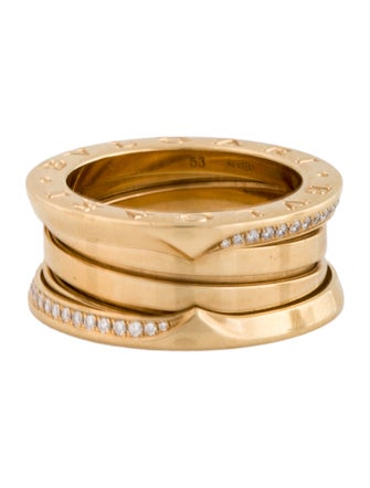 Bvlgari 18K Diamond B.zero1 Ring