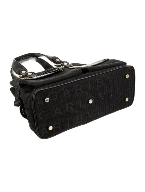 Bvlgari Canvas Top Handle Bag