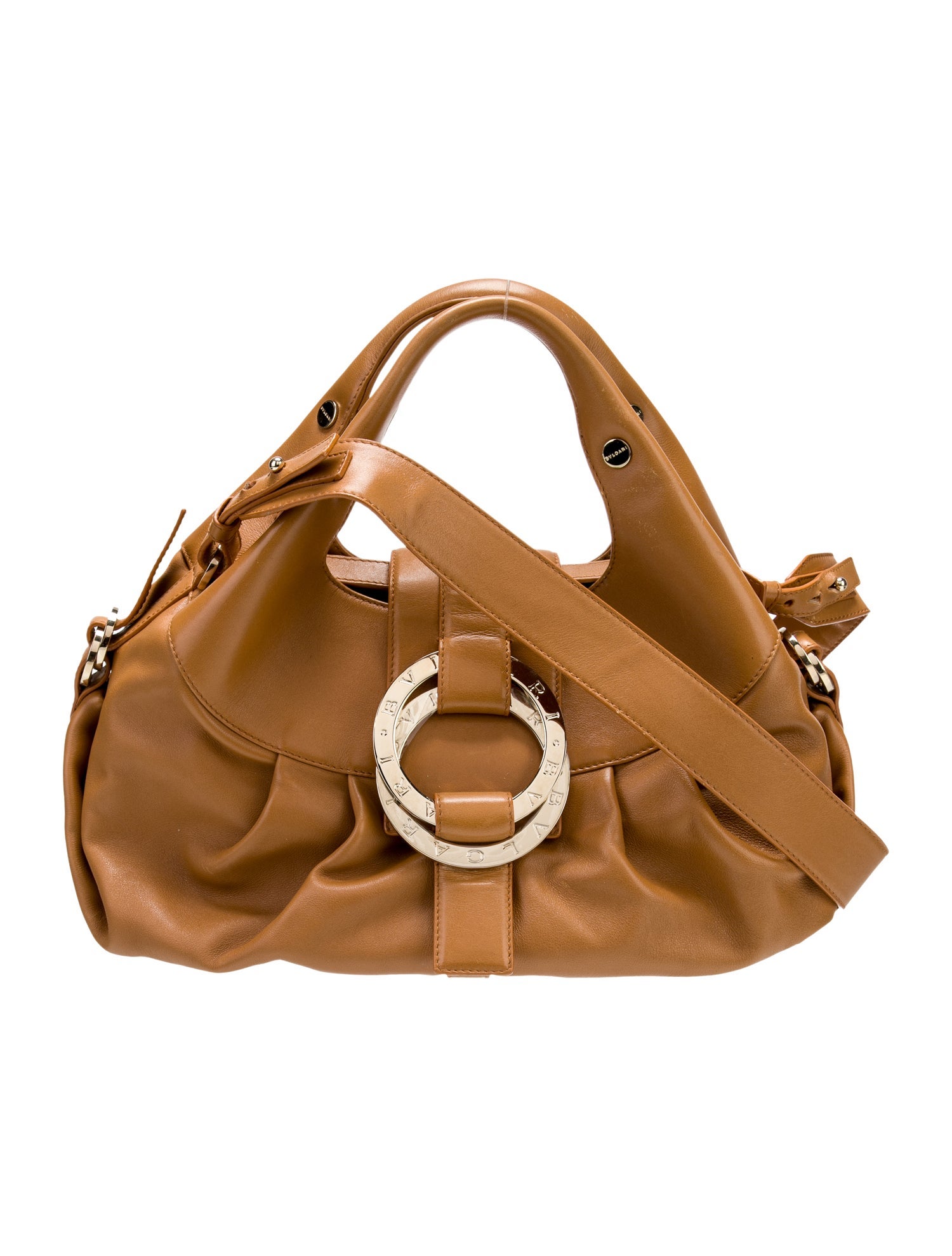Bvlgari Leather Shoulder Bag