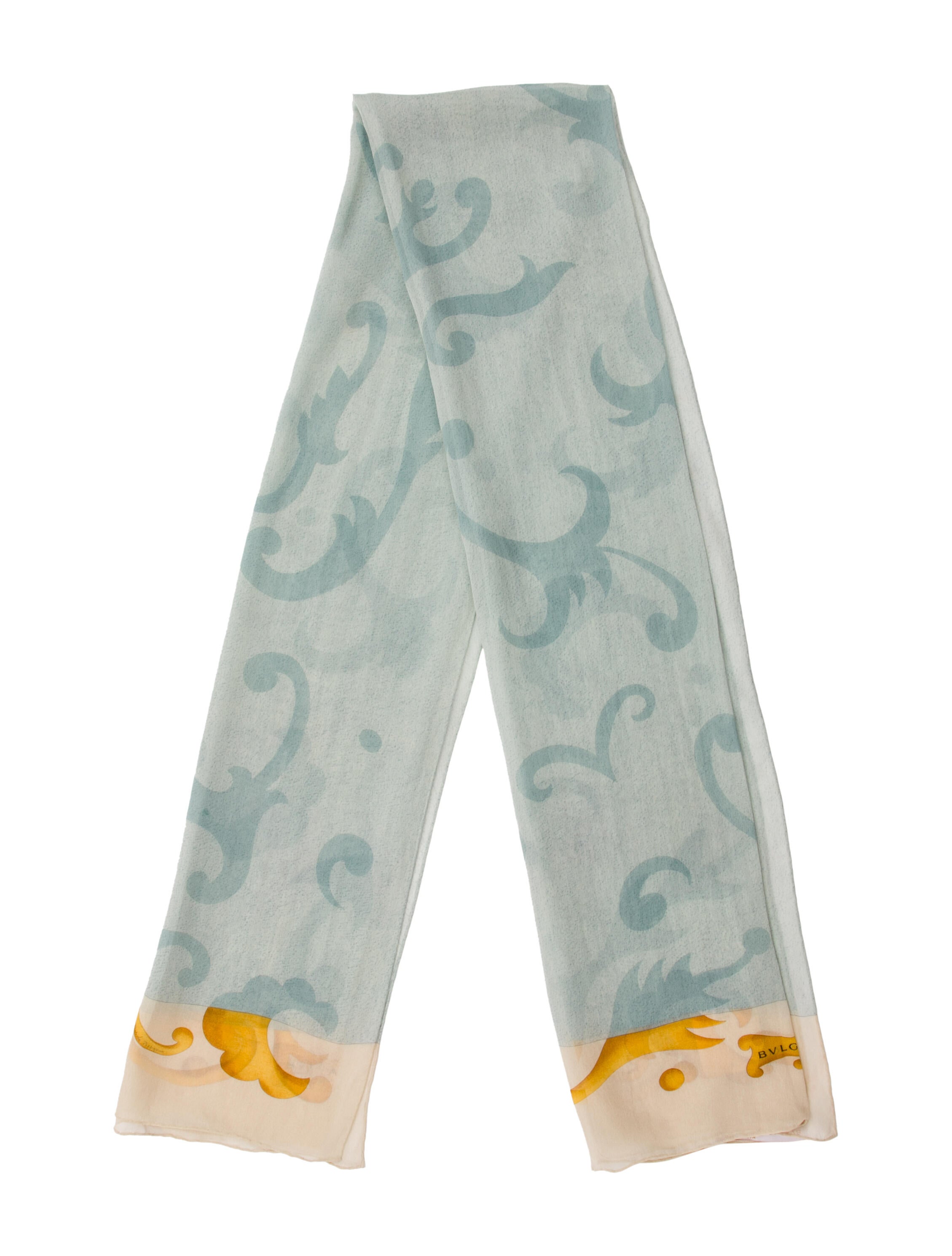 Bvlgari Silk Printed Scarf