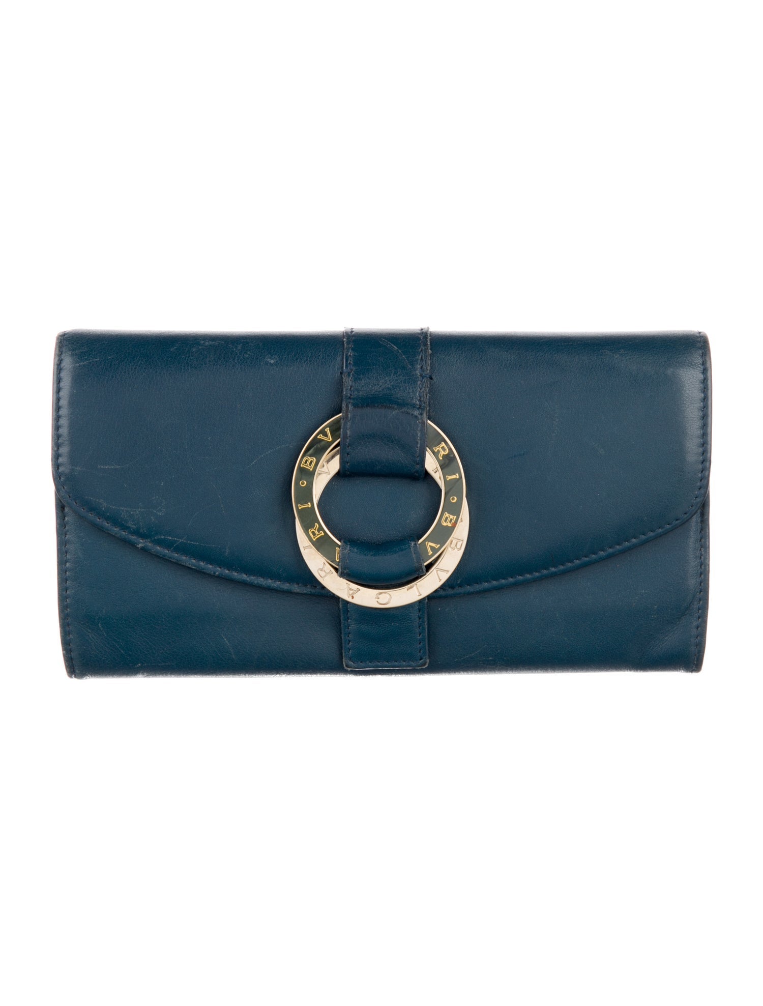 Bvlgari Leather Continental Wallet