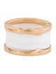 Bvlgari 18K Ceramic B.zero1 Ring
