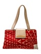 Bvlgari Canvas Top Handle Bag